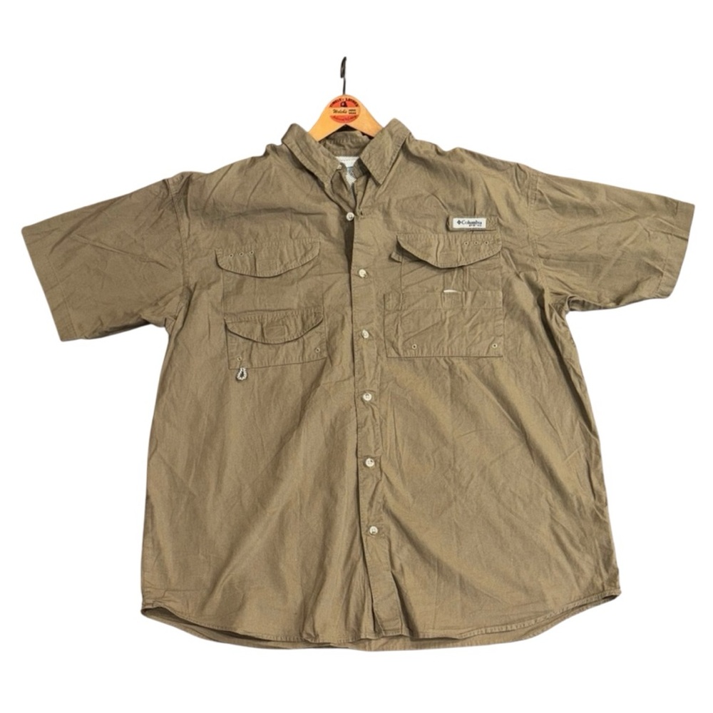 Columbia PFG Fishing Men's Short Sleeve Button Down Shirt